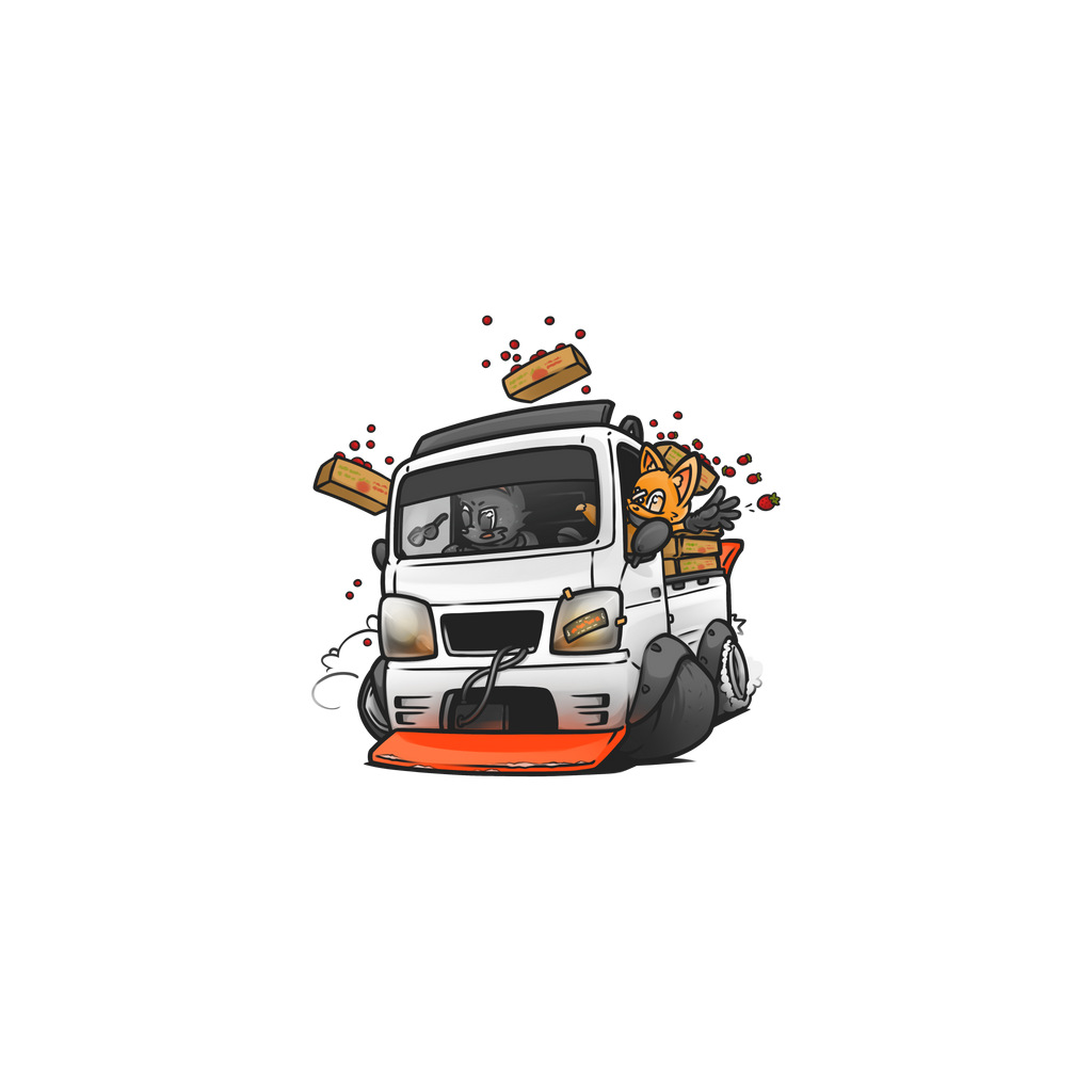 Strawberry Heist Sticker