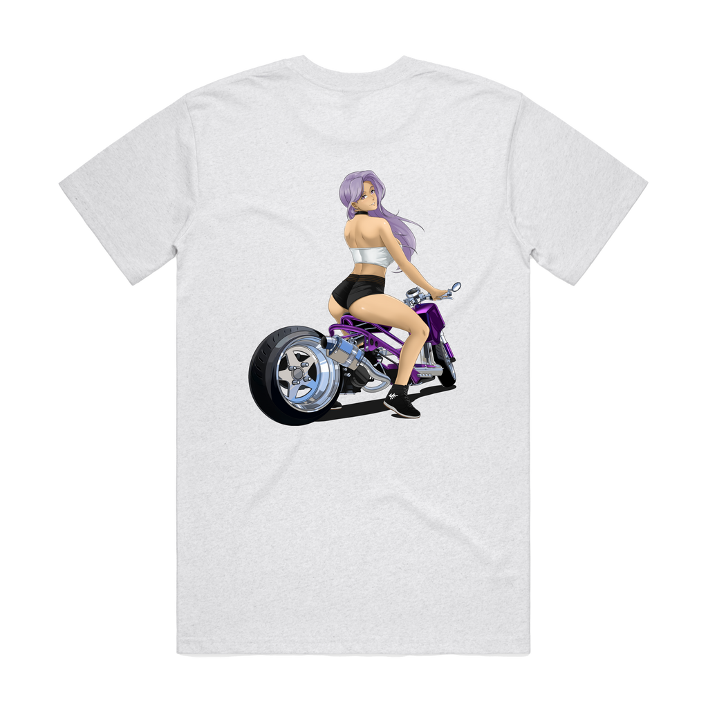 Ruckus Life Heather Grey Tee