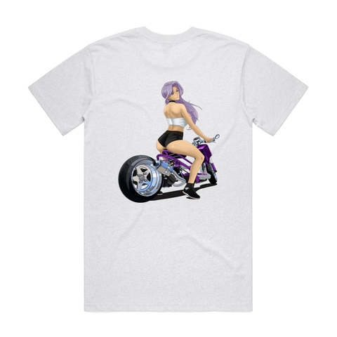 Ruckus Life Heather Grey Tee