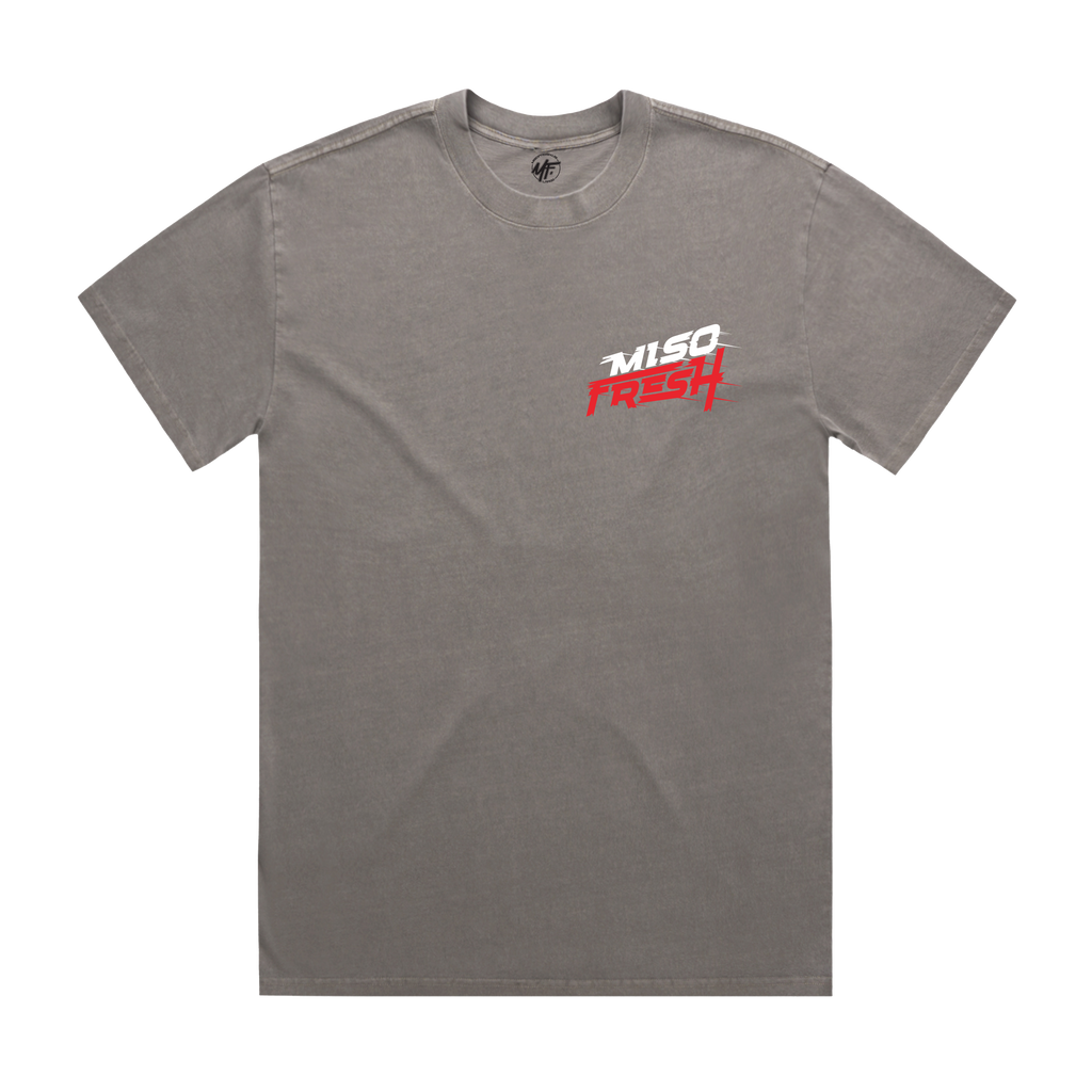 Shredd All Tires Faded Grey Tee
