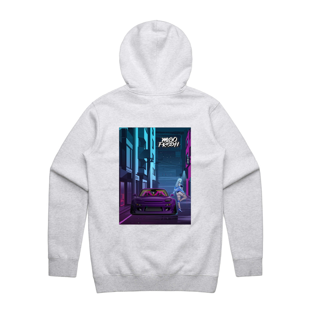 Streets of Japan Heather Grey Hoodie