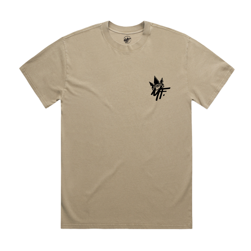 Throwe Faded Khaki Tee