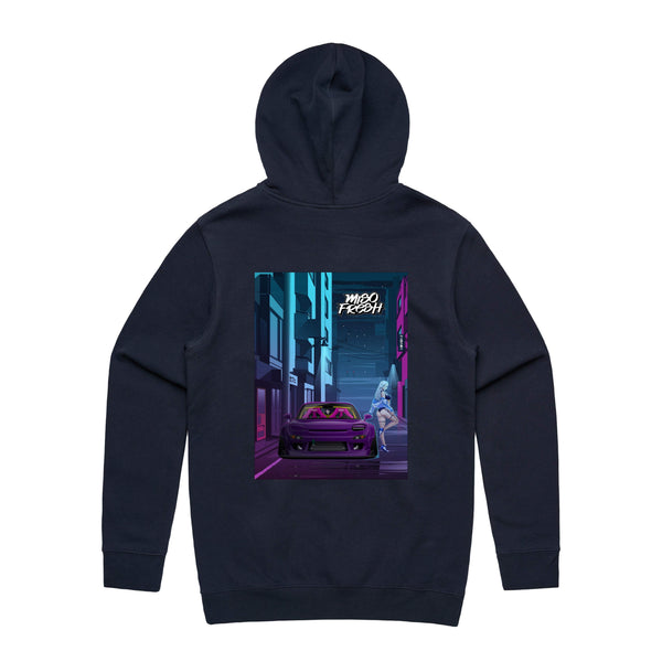 Streets of Japan Navy Blue Hoodie