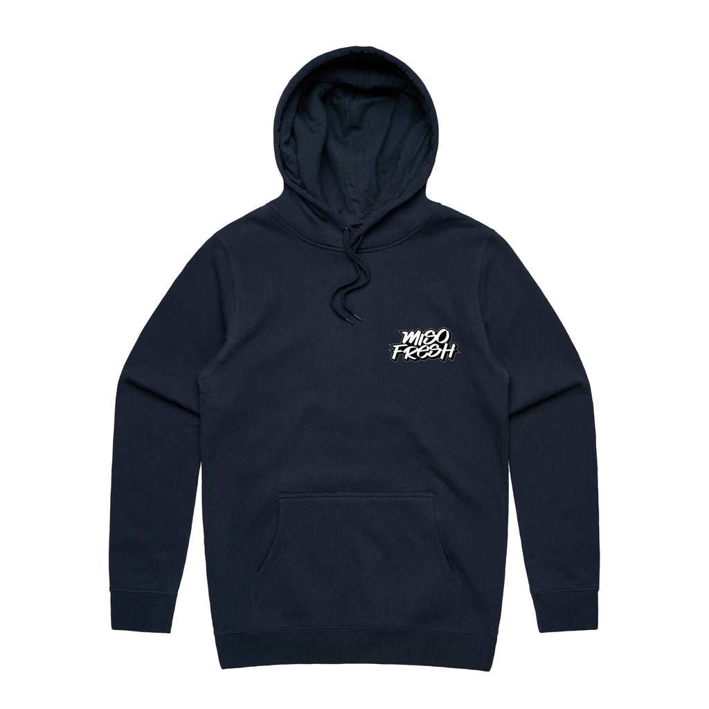 Streets of Japan Navy Blue Hoodie - Misofresh