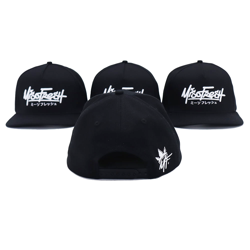 Throwe Black Snapback